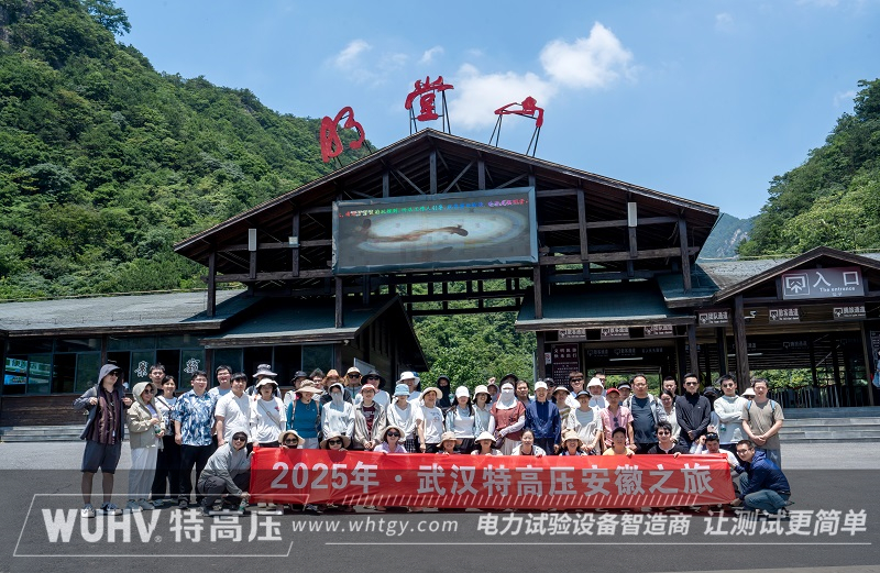 登明堂山颠，探彩虹瀑底 2025武汉特高压安徽团建之旅