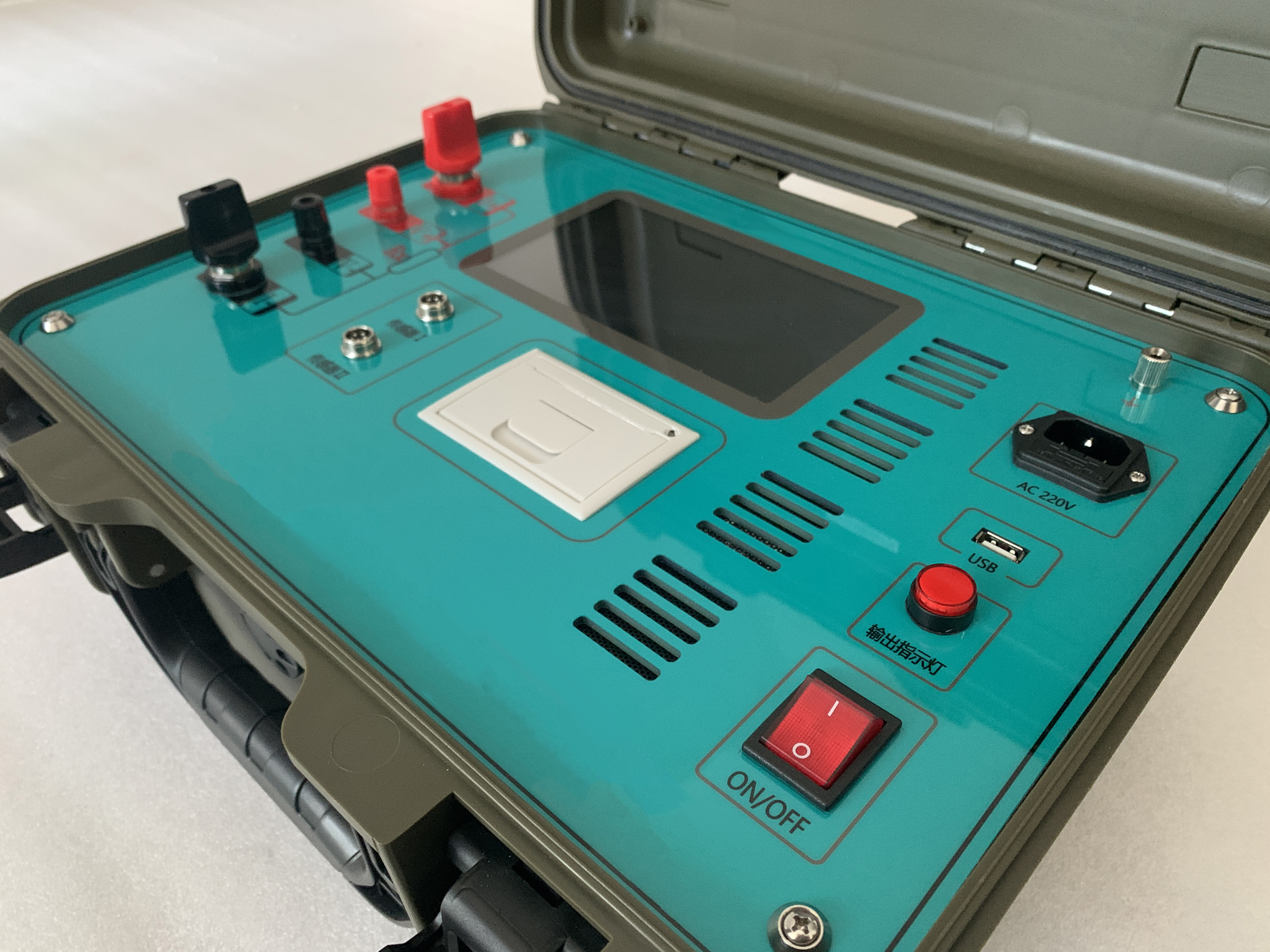 UHV(T)-HD100A开关触头压力回路电阻测试一体机