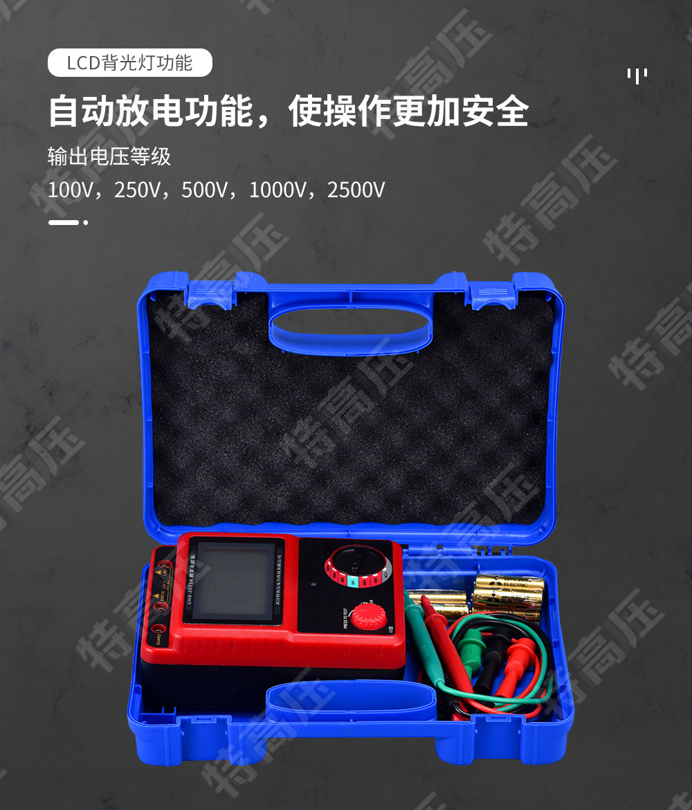 HT2671A 数字兆欧表(2500V)(图3) HT2671A 数字兆欧表(2500V)(图3)