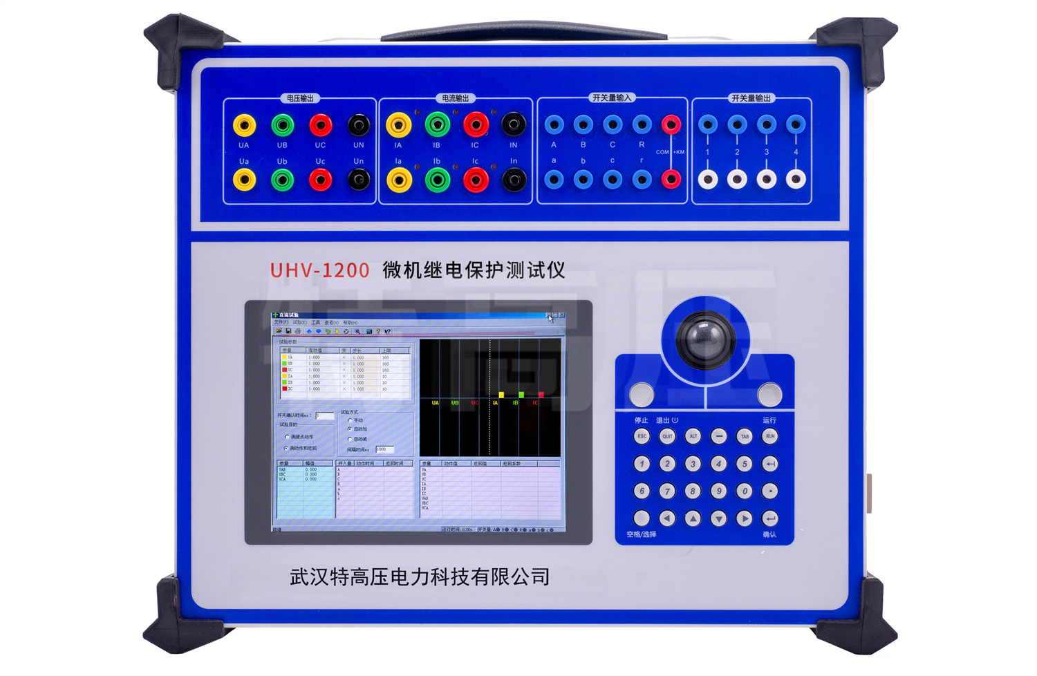 UHV-1200 å¾®æœºç»§ç”µä¿æŠ¤æµ‹è¯•ä»ª6U+6I